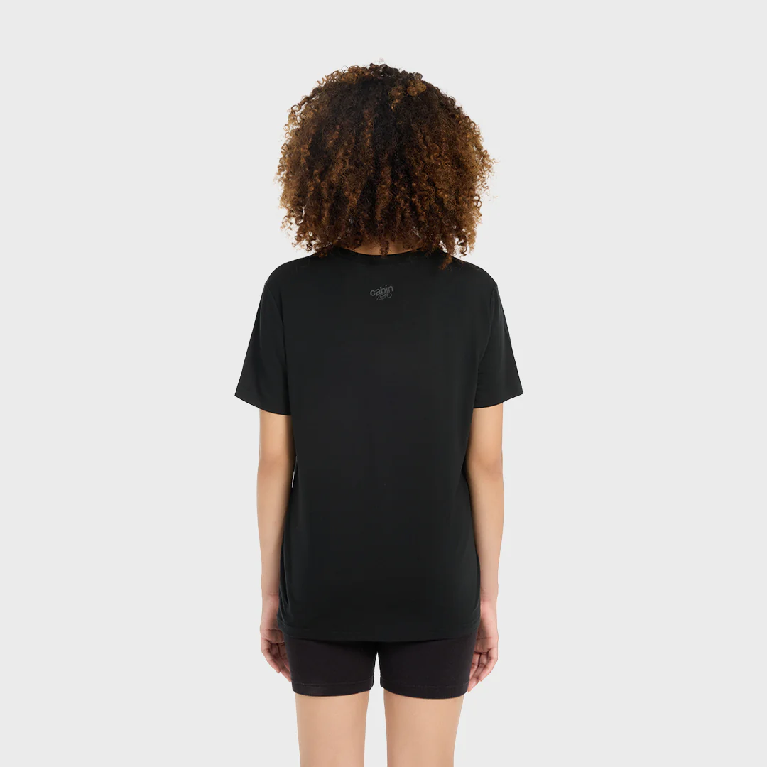 Ultralight Travel T-shirt - Absolute Black - Image 6