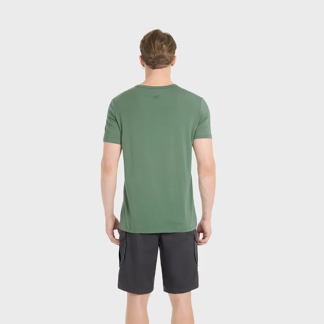 Ultralight Travel T-shirt - Mystic Green - Image 6