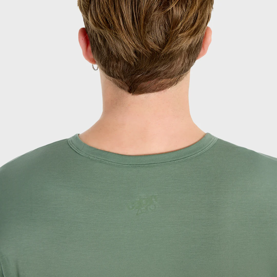 Ultralight Travel T-shirt - Mystic Green - Image 8